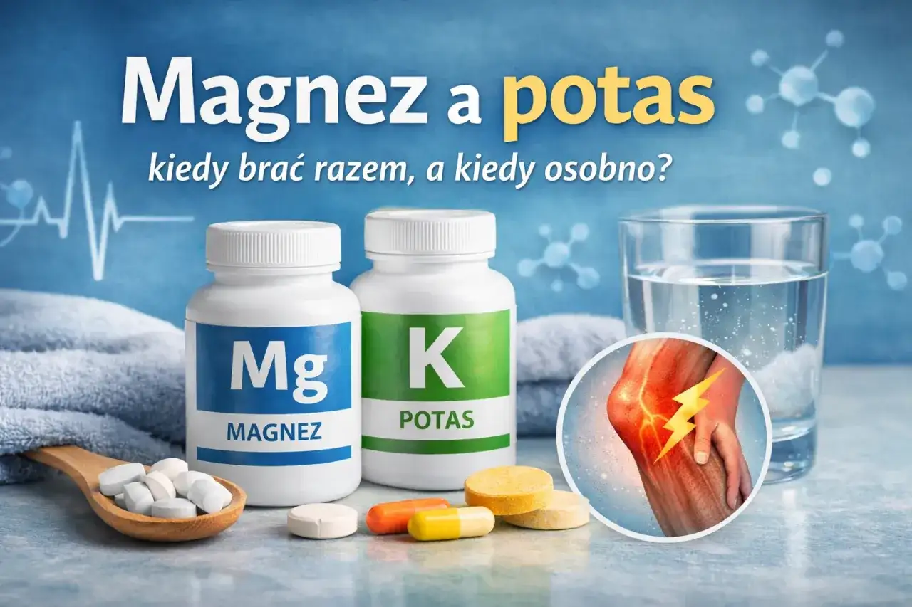 Magnez z potasem - kiedy ma sens i jak je bezpiecznie łączyć